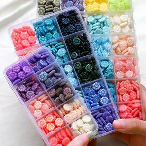 Cire à cacheter polarisante Suidis Aurora Glitter Grid, granulés de cire changeant de couleur pour travaux manuels sur papier - Product Image 5