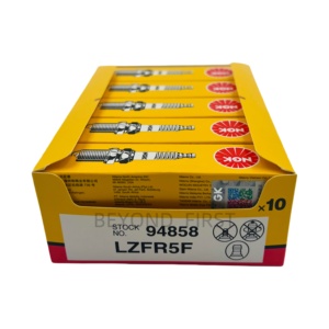 Candela d'Accensione Premium NGK, Prestazioni Stabili 94858 LZFR5F per Changhe Q25 	 2016-, Citroen C2 2003-2016, <span class=keywords><strong>PEUGEOT</strong></span> 308 2011-2016 - Product Image 1