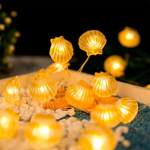 Batería habitación interior flor de loto cadena Luz Jardín terraza decoración boda fiesta iluminación calle Led guirnalda luces de hadas - Product Image 1