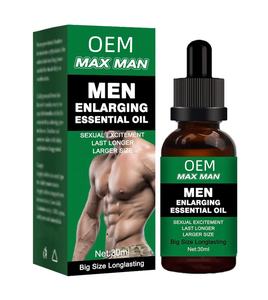 Huile essentielle pour l'agrandissement du pénis avec des plantes naturelles pures pour la santé sexuelle masculine, stimulation adulte, rapports sexuels plus longs, douceur - Product Image 1