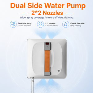 Window Cleaner Tuya App Dual Side Auto Spray Round Cleaning <b>Robot</b> Brushless Wa9 Pro <b>Mini</b> Automatic <b>Robot</b> Vacuum Cleaner - Product Image 6