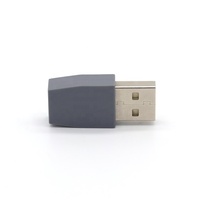 Konverter catu daya adaptor USB C betina ke USB jantan baru untuk penggunaan Laptop Output AC