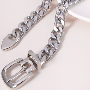 Cinturón <span class=keywords><strong>de</strong></span> Cadena Metálica para Mujer, Estilo Punk Hip Hop, Joyería Corporal Vintage Y2K Harajuku, <span class=keywords><strong>Cinturones</strong></span> <span class=keywords><strong>de</strong></span> Cadena Dorados para el Vientre, Venta al por Mayor - Product Image 4