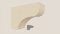 Moulures décoratives architecturales modernes en mousse EPS, résistantes à l'eau, pour la décoration des murs extérieurs de villas et d'hôtels