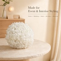 Hydrangeas préservés, fleurs naturelles stabilisées pour la décoration de la maison, des hôtels, des mariages et les décorations de fêtes