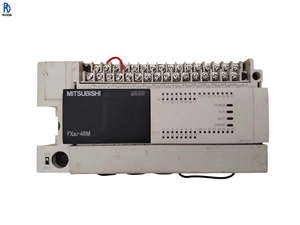 Module de contrôle industriel PLC FX3U-48MT/ES-A, contrôleur logique programmable, démonté, testé, fonctionnel, programmation et contrôle - Product Image 1