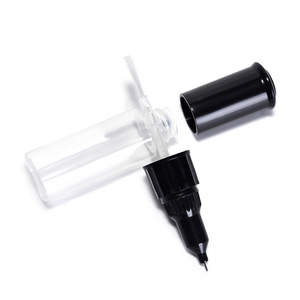 Empty Nail Polish Bottle Dual-Purpose Nail <b>Glue</b> Container Refillable Bottle Nail Art Pen Bottle With Brush for Cuticle Oil - Product Image 2