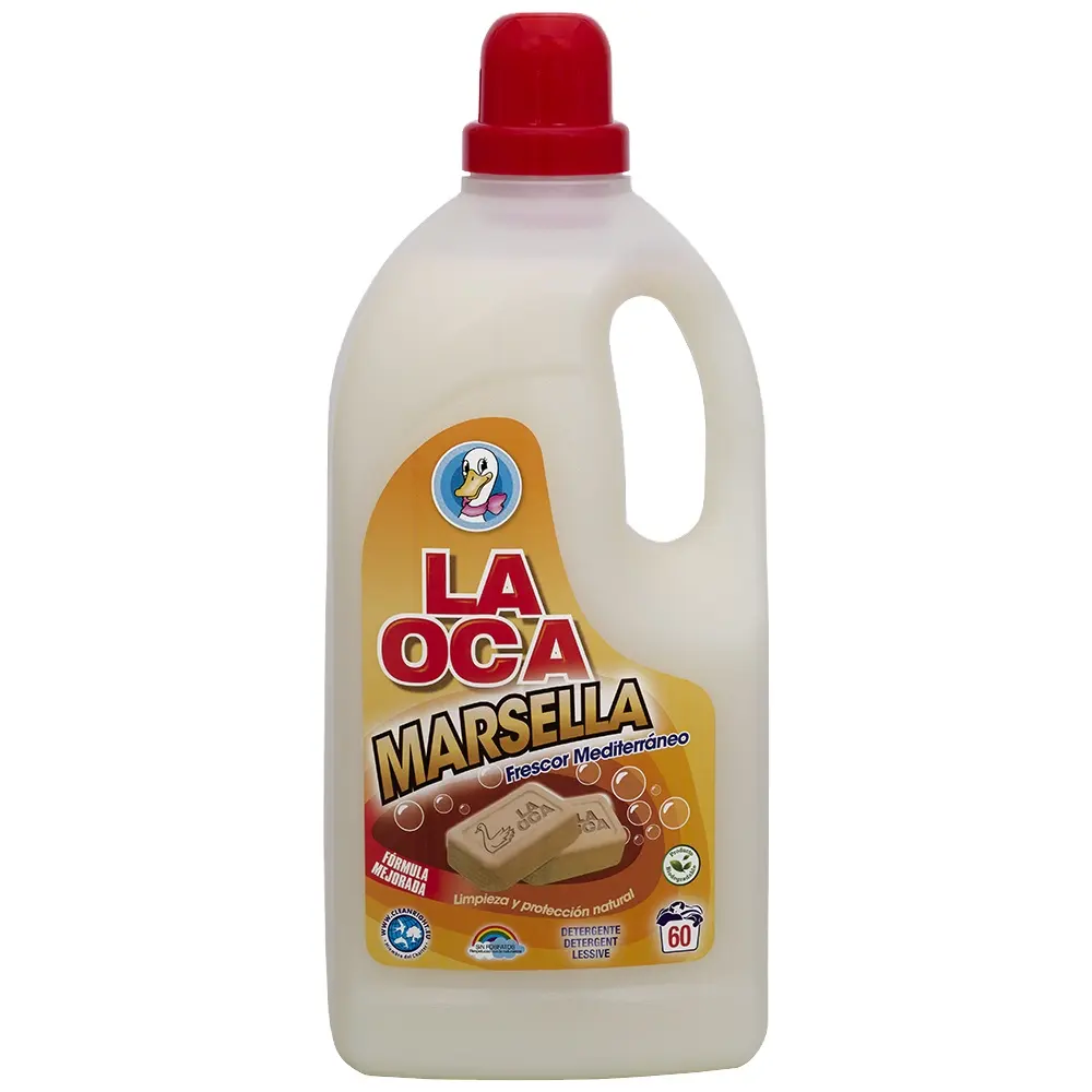 Высококачественное жидкое моющее средство "LA OCA MARSELLA", 3 литра для стирки одежды от ведущих производителей и экспортеров