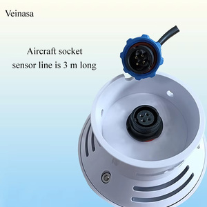 מד רוח דיגיטלי אולטראסוני 5 ב-1 בגודל קטן RS485 Modbus, 5 פרמטרים מטאורולוגיים, חומר ABS, רזולוציה של 0.1 מטר/שנייה - Product Image 5