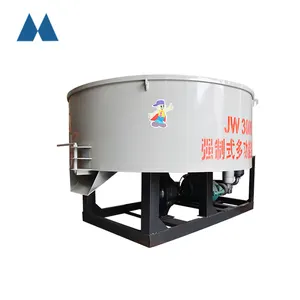 Wholesale Small 4KW Electric Cement Pan Mixer 250L Self Loading Concrete Mixer For Construction