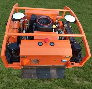 Haute qualité 9HP GPS télécommande 48V <span class=keywords><strong>Robot</strong></span> sur chenilles 4 temps multifonctionnel bricolage Intelligent auxiliaire pelle à neige - Product Image 2