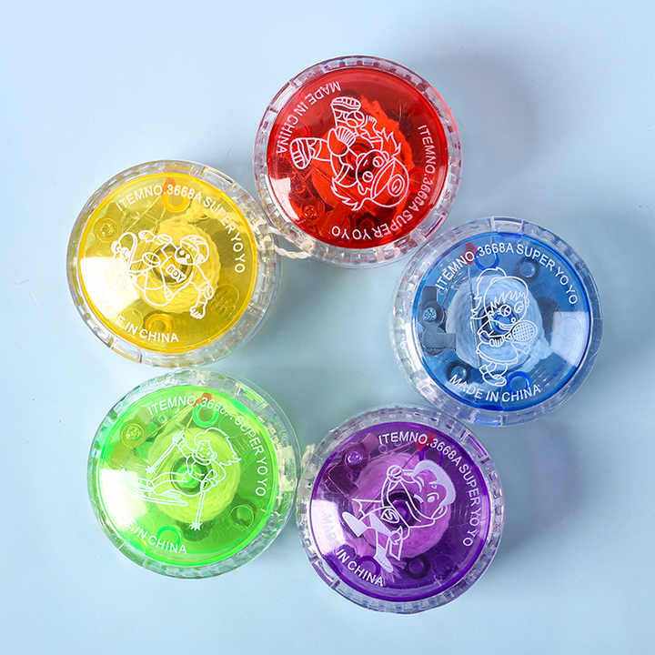 Light up Luminescent Pull String Cool Design Professional Ball Yoyos ...