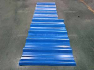 Neues Design Drei schicht ige Walzen form maschine Wellblech-Dach blech Dach herstellungs maschine Fliesen herstellungs maschinen - Product Image 6