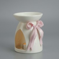 Brûleurs à mazout en céramique de luxe pour la décoration intérieure et réchauffeur de brûleurs à cire fondue pour diffuseur d'encens et d'aromathérapie