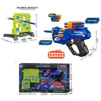 Nouveauté : Jouets pistolets à air comprimé, fusils de chasse, jeux de tir, machine de tir avec balles souples, cadeaux pour enfants, adolescents