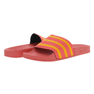 รองเท้าแตะ Adidas Adilette สำหรับผู้ชายสีชมพู/สีส้ม | ของแท้100% - Product Image 4