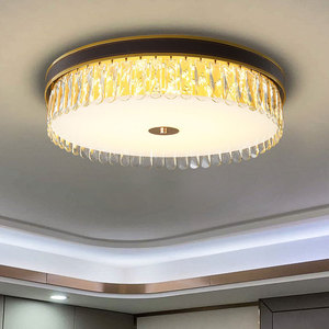 Offre Spéciale Lustre De Luxe Français De Luxe Décoratif maison chambre verre cristal led plafonnier - Product Image 1