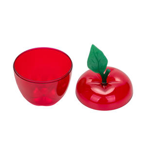 Conteneur décoratif en forme de pomme pour la cuisine, en plastique alimentaire, idéal pour les décorations de Noël, d'anniversaire ou de mariage - Product Image 6