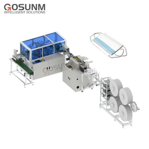 Machine de fabrication de masques faciaux entièrement automatique, appareil médical, tricot des boucles auriculaires, haute qualité - Product Image 3