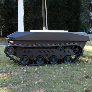 Châssis de robot AGV à chenilles en caoutchouc pour véhicule tout-terrain, capacité de charge utile de 300 kg, châssis à chenilles pour extérieur - Product Image 3
