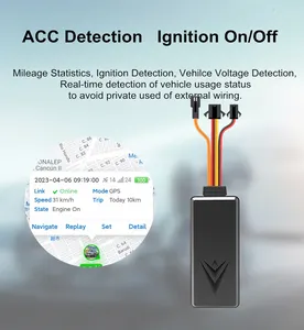 Cut Off carburante SOS moto GPS Locator per Android IOS dispositivo di localizzazione auto GPS localizzatore