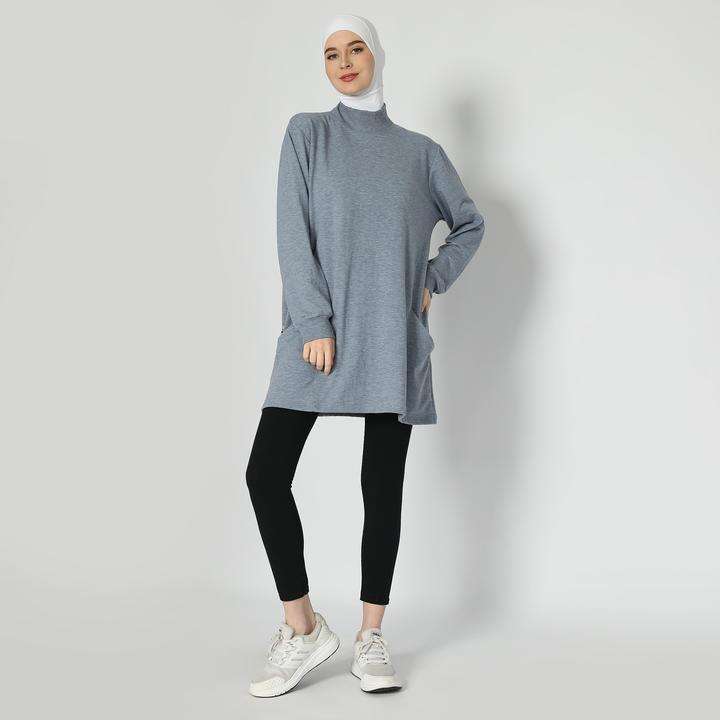 Islamitische Hijab Proof Sportkleding MOTIVE FORCE Long