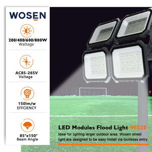 Dẫn nhẹ Lũ lụt hiệu suất cao IP65 không thấm nước 100 Watt <span class=keywords><strong>150W</strong></span> 200W 240W cho DLC được liệt kê dẫn nhẹ Lũ lụt ánh sáng - Product Image 6