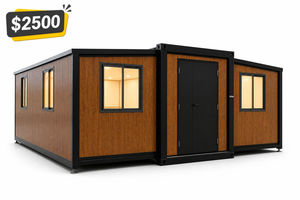 <span class=keywords><strong>Casa</strong></span> Container Espandibile Effetto Legno a Doppia Ala, Prefabbricata e Mobile, 36-75 Metri Quadrati per Uso Residenziale - Product Image 2