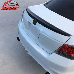 Alerón Trasero Estilo OEM para Honda Accord Sedán de 4 Puertas 2008-2012, Sin Pintar, Color Negro - Product Image 2