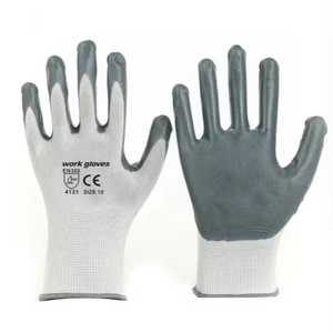 Guante de construcción de inmersión de nitrilo Agarre Guantes de hormigón Trabajo DE SEGURIDAD Guantes mecánicos - Product Image 5