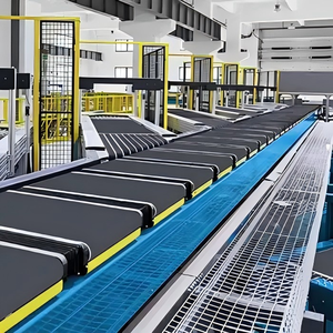Sistem penyortir tinggi penyortir sabuk silang linier dirancang khusus sistem penyortir lintas Linear konveyor - Product Image 2