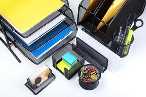 Wholesale Custom Wire Metal Mesh <strong>Office</strong> Desk Organizer Set 7pcs Storage Box with Pen Holder for <strong>Office</strong> <strong>Supplies</strong> - Product Image 4