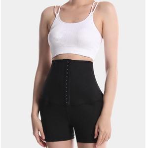 Celana Pendek Sauna Kancing Wanita untuk Olahraga, Pembentuk Tubuh, Pelangsing Pinggang dengan Legging Penghasil Keringat untuk Menurunkan Berat Badan di Rumah - Product Image 5