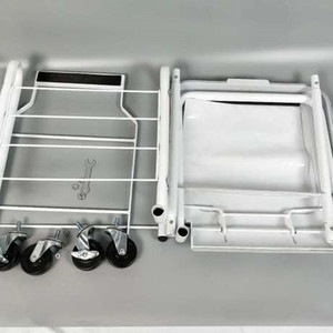 Goodstep Medical Waste Cart 500L <b>Plastic</b> Cover Foot Pedal Four-Wheel Brakes Hospital Storage <b>Trolley</b> - Product Image 3