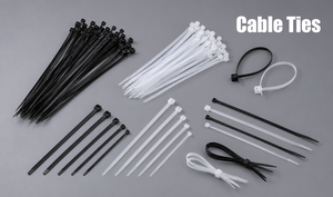 Fascette stringicavo industriali in nylon 3*100, nere e bianche, autobloccanti, spesse e resistenti, all'ingrosso per grandi quantità - Product Image 6