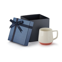 Approvisionnement d'usine 11oz Kraft papier tasse emballage boîte d'expédition Logo personnalisé marque carton éponge feuille tasse à café cadeau donner