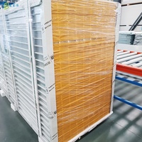 Panneau sandwich métallique isolé thermiquement pour salle blanche, système de cloison modulaire léger, 100 kg, haute qualité, design moderne