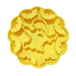Fournisseur d'animaux de compagnie vente en gros halloween vibe <span class=keywords><strong>chien</strong></span> snuffle mat witchy halloween automne bol citrouille <span class=keywords><strong>boo</strong></span> mangeoire - Product Image 1