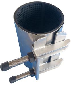 Raccord de tuyau en acier inoxydable à bande unique 15mm pince de raccordement <span class=keywords><strong>rapide</strong></span> eau plomberie fer fonte soudure fuite tête de réparation - Product Image 2