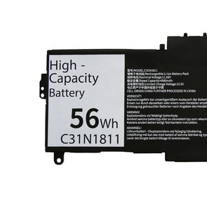 Batterie d'ordinateur portable haute capacité 56Wh C31N1811 de remplacement pour ASUS U4300F/FN/FA UX433F/FX/FN, batterie au lithium polymère en stock - Product Image 3