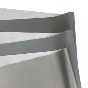Tùy chỉnh Bạc cầu vồng phản chiếu vải băng nhà máy thiết kế Polyester TC vật liệu phản chiếu cho đồng phục - Product Image 4