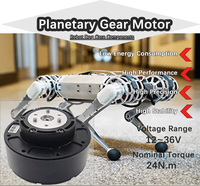 Faradyi 36 V 15 U/min. Gleichstrommethos bürstenloser Doppel-Planetenschutzgetriebe-Servomotor vierbeiniges quadruped Roboterarmgelenk