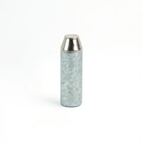 Tumbler Kopi Titanium Murni Botol Termal Titanium Motif Bunga Es dengan Tutup Magnetik Sebagai Cangkir Botol Air Terisolasi 450ML