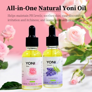 Aceite Íntimo para Masaje Vaginal, Aceite Esencial de Lavanda y Rosa, Botellas Íntimas - Product Image 2