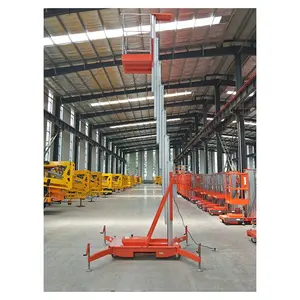 Aerial Personal Lift-Leader Air conditioning lifting equipment aluminum alloy lift platform price man lifter