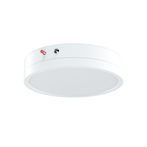 Plafonnier LED d'urgence ETL à montage encastré avec batterie de secours pour montage en surface ultra-mince de 7 pouces à éclairage périphérique 120-277V 15W - Product Image 1