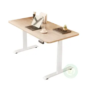 Điện bàn văn phòng Ergonomic kim loại phòng khách thông minh nâng cột làm việc ngồi đứng lên khung máy tính có thể điều chỉnh chiều cao Bảng