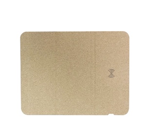 Faltbares Weizens troh Umwelt freundliches Multifunktions-15-W-Schnellladegerät Desktop Mouse pad - Product Image 1
