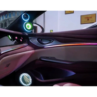 Éclairage d'ambiance LED de précision pour voiture, bande de fibres optiques acryliques Symphony pour BYD Dolphin DM-i High 2023-2024, amélioration de l'intérieur