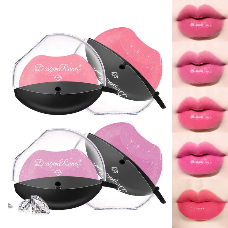 Penjualan terbaru kosmetik 2024 lipstik mutiara malas 12 warna lipstik Matte tahan lama untuk gadis menawan